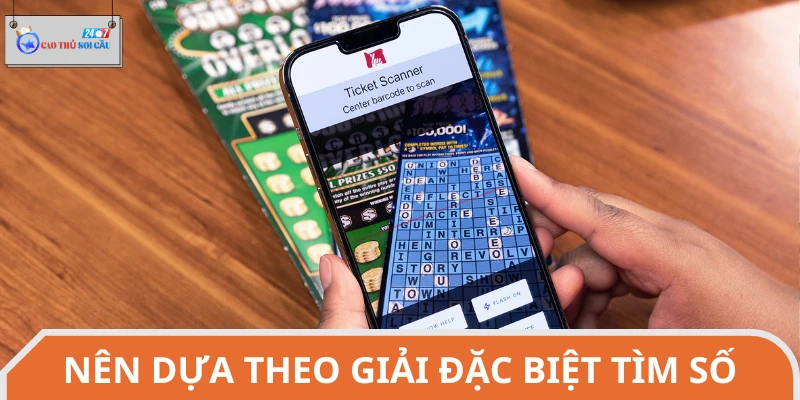 Dựa theo tổng giải đặc biệt để tìm số đẹp