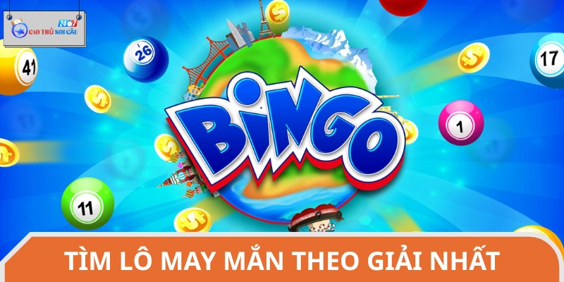 Tìm con số may mắn dựa theo giải nhất