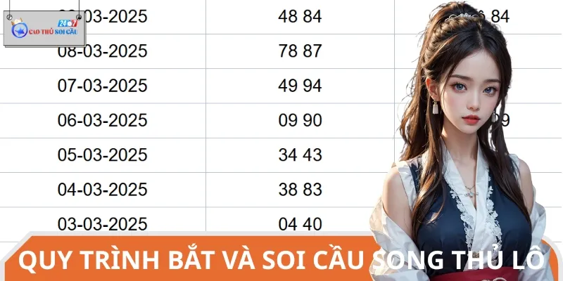 Quy trình bắt và soi cầu song thủ lô cho người mới
