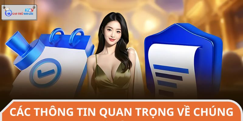 Các thông tin quan trọng về chúng tôi