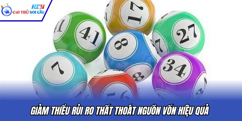 Giảm thiểu rủi ro thất thoát nguồn vốn hiệu quả