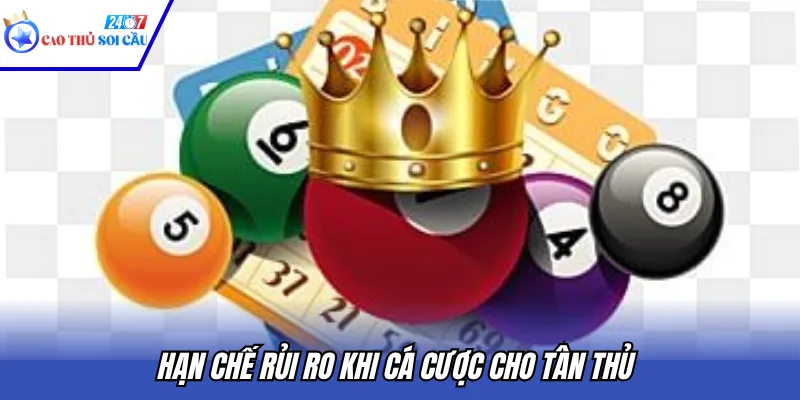 Hạn chế rủi ro khi cá cược cho tân thủ