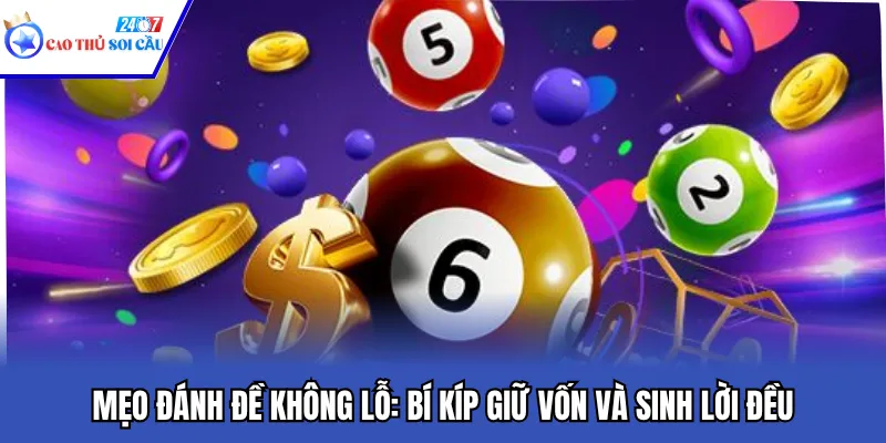 Mẹo Đánh Đề Không Lỗ: Bí Kíp Giữ Vốn Và Sinh Lời Đều