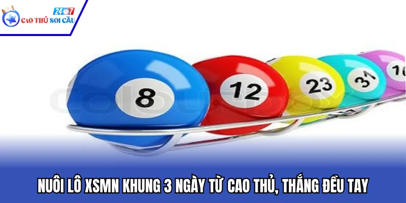 Nuôi Lô XSMN Khung 3 Ngày Từ Cao Thủ, Thắng Đều Tay