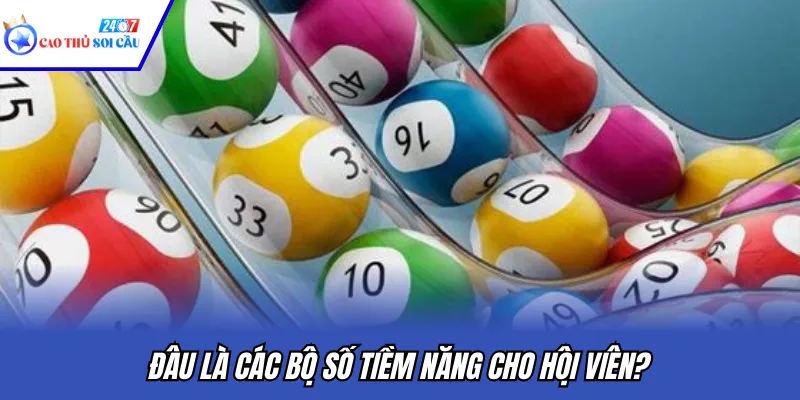 Đâu là các bộ số tiềm năng cho hội viên?