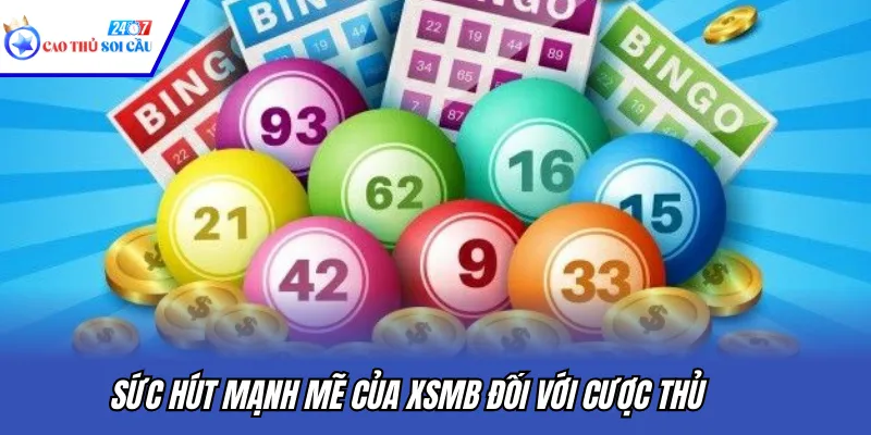 Sức hút mạnh mẽ của XSMB đối với cược thủ